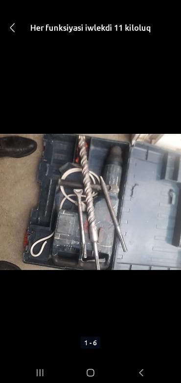 Qaynaq, svarka aparatları: Bosch GBH 11 DE professional perfarator/dəlmə‑zədələmə aparatı - 11 — 5