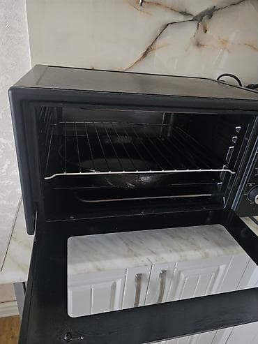 Hoffmann elektrik mini soba - Rəng: qara, şüşə ön qapı və — 3