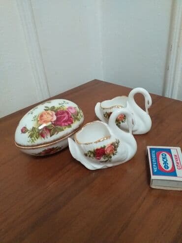 royal dux: Fiqur, Keramika, rəng - Ağ — 1