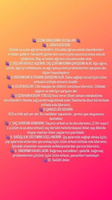 arpa unu satışı: 🍎Hələ qədim zamanlardan xalq təbabətində geniş istifadə olunan alma — 14