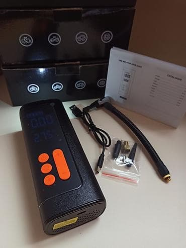 hava kampressor: Portativ akkumulyatorlu hava kompressoru (təkər şişirən) — 1