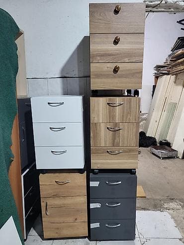 Tumbalar: Ofis və ev üçün çekmecəli tumbalar - Model: 3 çekmecəli mobil — 2