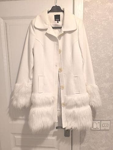 Palto, Setre, XL, rəng - Ağ — 4