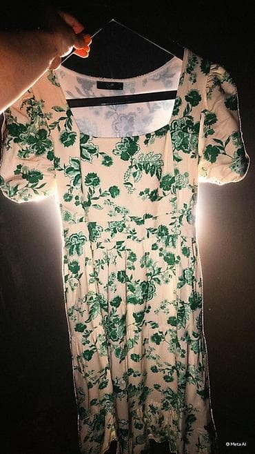 is geyimi: Moschino gün eynəyi + çiçəkli yay geyimləri dəsti - Moschino gün — 4