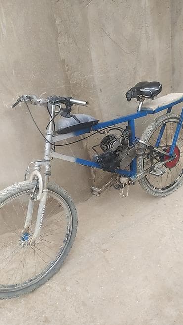 kia shuma 2003: Benzin mühərrikli velosiped. Mator 100 cc. Gel özün xodda sür baxx — 2