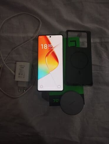 телефон fly fs521 power plus 1: Infinix Note 40 Pro, 256 GB, rəng - Yaşıl, Simsiz şarj — 9