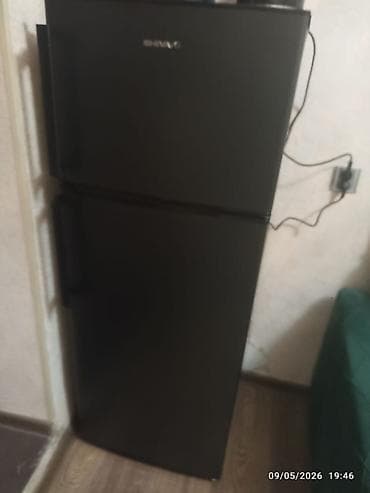 soyducu: İşlənmiş 2 qapılı Shivaki Soyuducu Satılır, rəng - Qara — 3