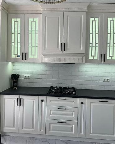 benovseyi metbex mebelleri: Sifarişlə mətbəx dəsti, Özü çəkən petlələr, Mat laminat, Kredit var, Pulsuz çatdırılma — 2