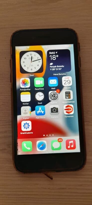 stels navigator: IPhone SE 2022, 64 GB, Ağ, Barmaq izi, Face ID, Sənədlərlə — 2