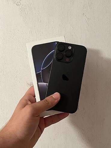 IPhone 16 Pro, 256 GB, Qara lalafo.az -da IPhone 16 Pro, 256 GB, Qara