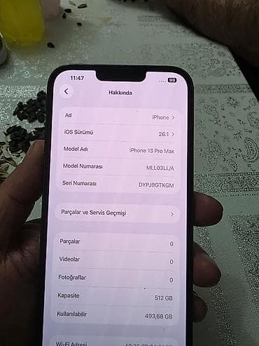 iphone 13 pro max 1tb: IPhone 13 Pro Max, 512 GB, Sierra Blue, Simsiz şarj, Face ID — 2