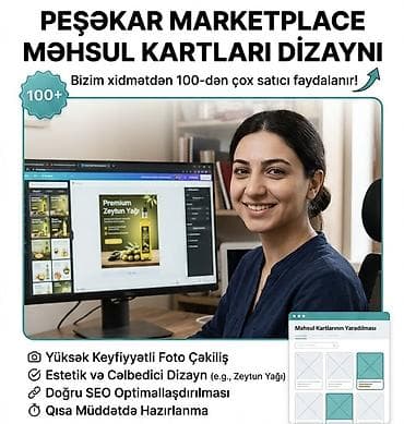 birə: Peşəkar Marketplace Məhsul Kartları Dizaynı . Mağazanızın satışlarını — 1