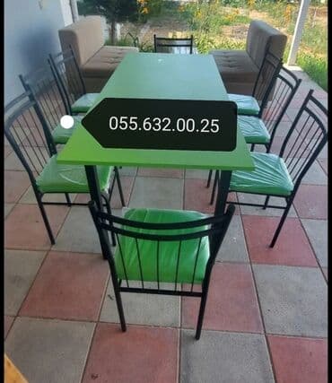 İnformatika: ‼️100manatdan başlayir 4nəfərlik stol və stul dəstləri. Masa və — 23