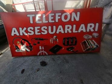 светодиодные экраны для наружной рекламы: Reklam lövhesi satilir. Telefon aksesuarların., satişi — 3