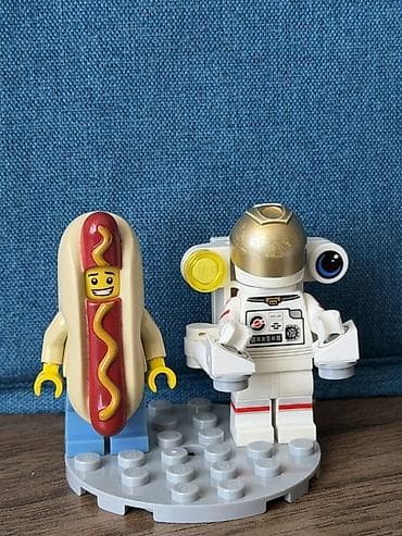 heyvan oyuncaqları: LEGO minifiqur kolleksiyası – müxtəlif temalar və aksesuarlarla — 4
