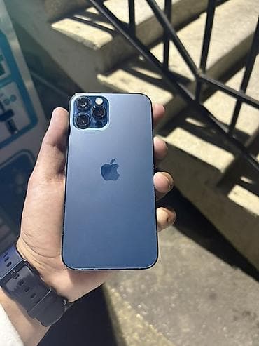 IPhone 12 Pro, Pacific Blue, Face ID lalafo.az -da IPhone 12 Pro, Pacific Blue, Face ID