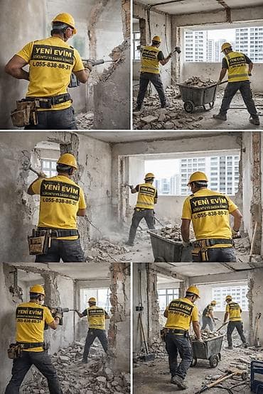 Услуги по строительству и ремонту: 🚧 SÖKÜNTÜ XİDMƏTİ – SÜRƏTLİ, TƏMİZ VƏ ETİBARLI! 🚧 🏠 Ev • Mənzil • — 7