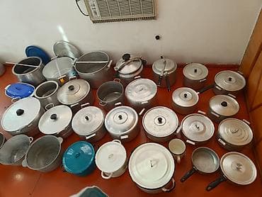 sup qazanı: Qazan, rəng - Ağ, Alüminium — 4