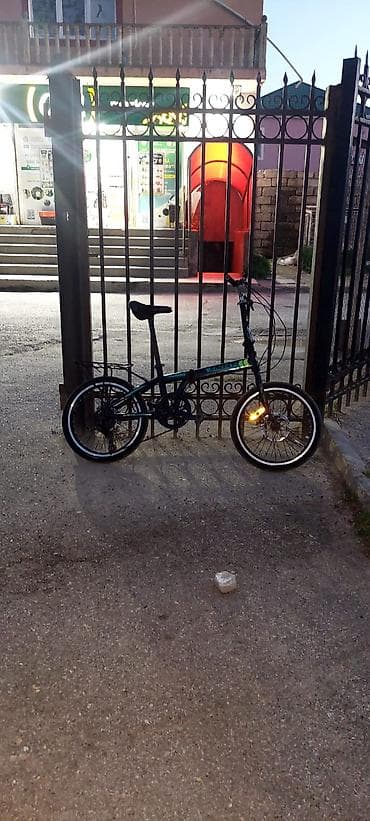 20 lik velosiped: Qatlanabilir şəhər velosipedi - Çərçivə: yığma/qatlanan — 1