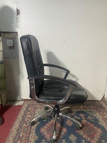 kreslolar ofis ucun: Təkərli, Qolları tənzimlənmir, Süni dəri — 2