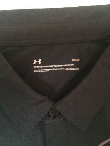 Костюмы: Мужское поло, Under Armour, M, цвет - Черный — 4