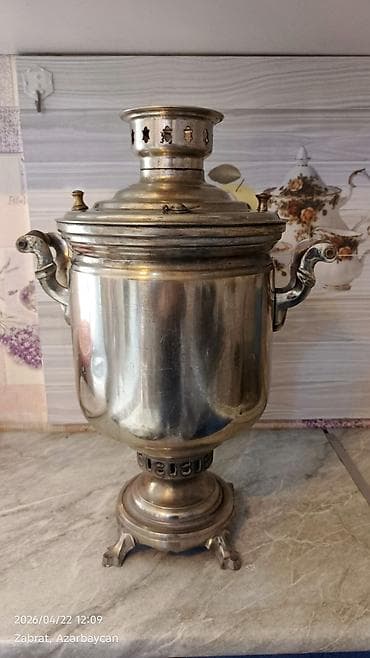 samovar qədimi: İşlənmiş Od Samovar, 7 l — 4