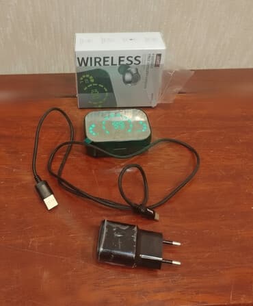 микро наушник: Новый Беспроводные (Bluetooth) Наушники, цвет - Черный — 1