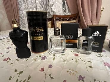 Müxtəlif brend kişi ətirləri seti Boş originaç flakonlar Şəkillərdə — 3