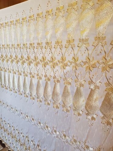 hazir perde: Hazır tikilmiş tül pərdə — 4