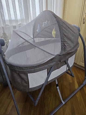 Oğlan və qız üçün, Yeni, Yumru, Beşik, Dəstsiz, Matras ilə, Yellənmə mexanizm ilə