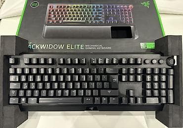 lenovo notebook: Razer BlackWidow Elite – Mexaniki Oyun Klaviaturası - Razer Green — 3