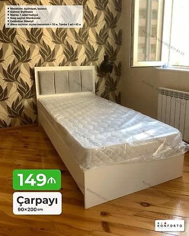 intex matras: Çarpayı – 90×200 sm - Mexanizm: Açılmayan, bazasız - Sıyırma — 1