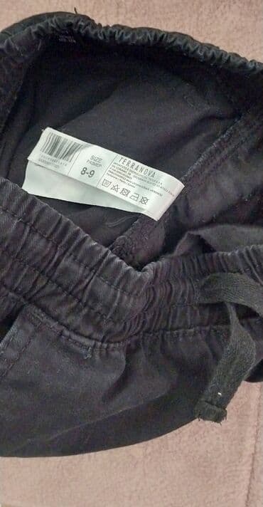 Məktəbli forması: Cins şalvar, Oğlan üçün, 8 - 9 yaş, Terranova — 7