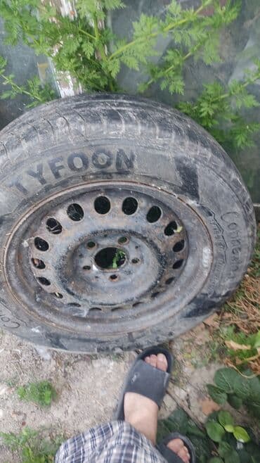 işlənmiş təkər satışı: İşlənmiş Disk təkər Mercedes-Benz 195 / 65 / R 15, 5 Boltlu — 1