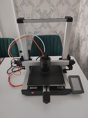 krosna aparatı: Satışa tam yeni Anycubic Kobra 3 3D printer təqdim olunur. Printer — 6