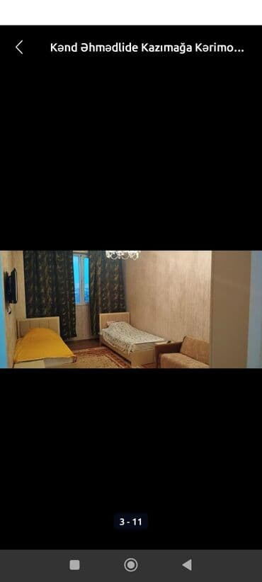 Hyundai: Mənzil 54 kv.m. yelçəkən əşyalı paltaryuyan var, internet var — 3