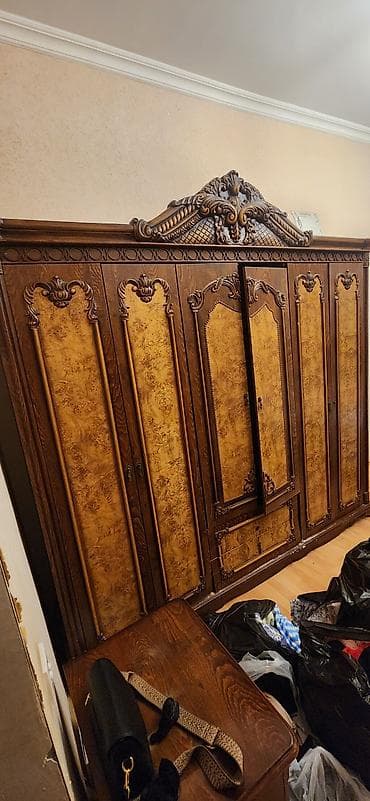 Мебель: Klassik üslubda massiv mebel dəsti - Yataq otağı və qonaq otağı üçün — 5