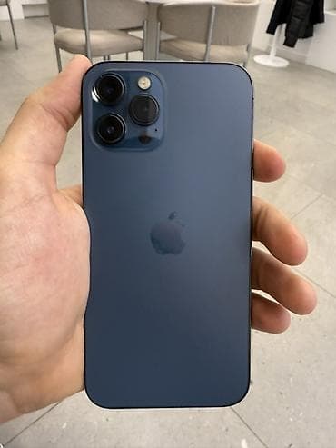 Elektronika: IPhone 12 Pro Max, Pacific Blue, Face ID — 3