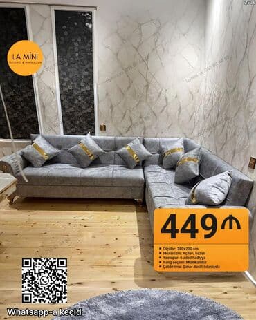 Künc divan, Açılan, Bazalı, Parça, Şəhərdaxili pulsuz çatdırılma