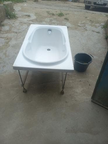 batiq cixaran aparat: Akril vanna – çərçivəli - Material: ağ akril - Forma: oval daxili — 3