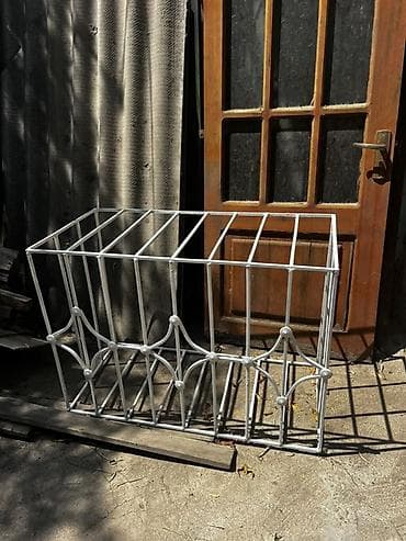 kreditle drel: Metaldan pəncərə üçün qoruyucu barmaqlıq - Material: qalın divarlı — 1