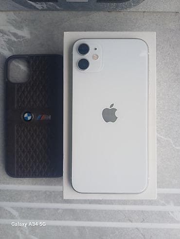 redimi 9 a: IPhone 11, 64 GB, Ağ, Simsiz şarj, Face ID, Sənədlərlə — 3