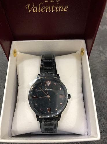 saatlar 2020: Yeni, Qol saatı, Casio, rəng - Qara — 5