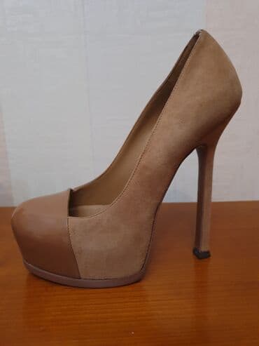 ysl ayakkabı qiymeti: Tuflilər, Ölçü: 34.5, rəng - Bej, Yeni — 5
