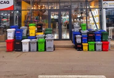 Tullantı qabları: Çek verilir köçürmə var — 1