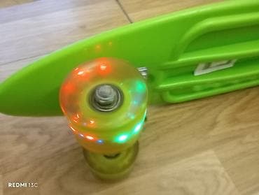 penny board: Plastik kruizer skeytbordu – Gravital. - Lövhə: möhkəm plastikdən — 5