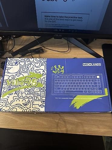 klaviatura: 🟢 Mechland Vibe F75 Mexaniki Klaviatura (2-ci əl, əla vəziyyətdə) — 2