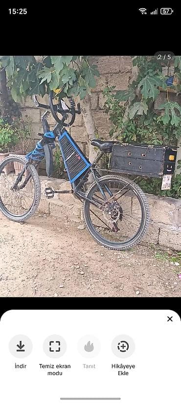aurus bicycle: Özəl yığma elektrikli velosiped - Genişləndirilmiş metal karkaslı — 2