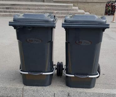 баки для мусора пластиковые: Zibil qabi Zibil qutusu Tullanti qablari 50 lt 35 azn. 60 lt 45 azn — 3