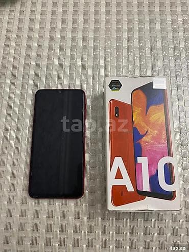 samsung galaxy tab s10 fe: Samsung Galaxy A10, 32 GB, rəng - Qırmızı, İki sim kartlı — 1